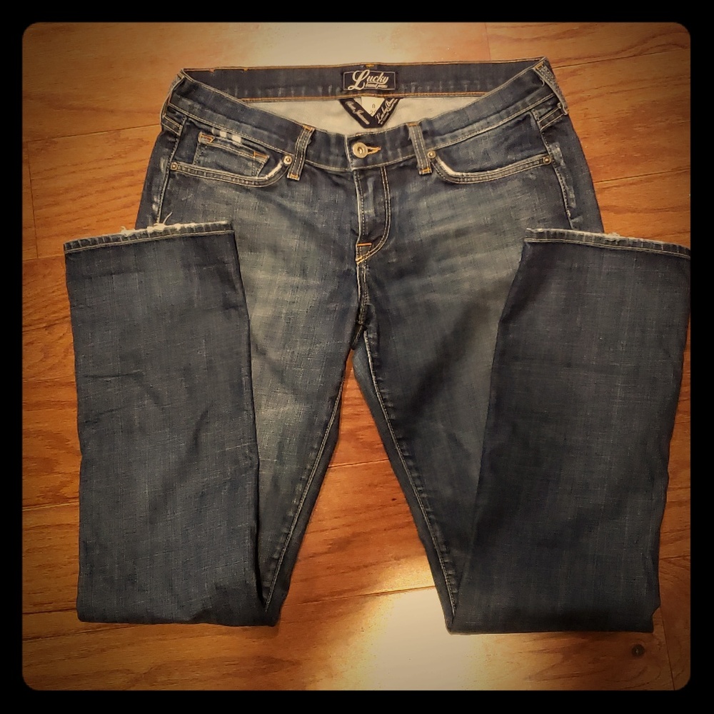 Lucky Brand jeans size 29 Zoe Straight Leg